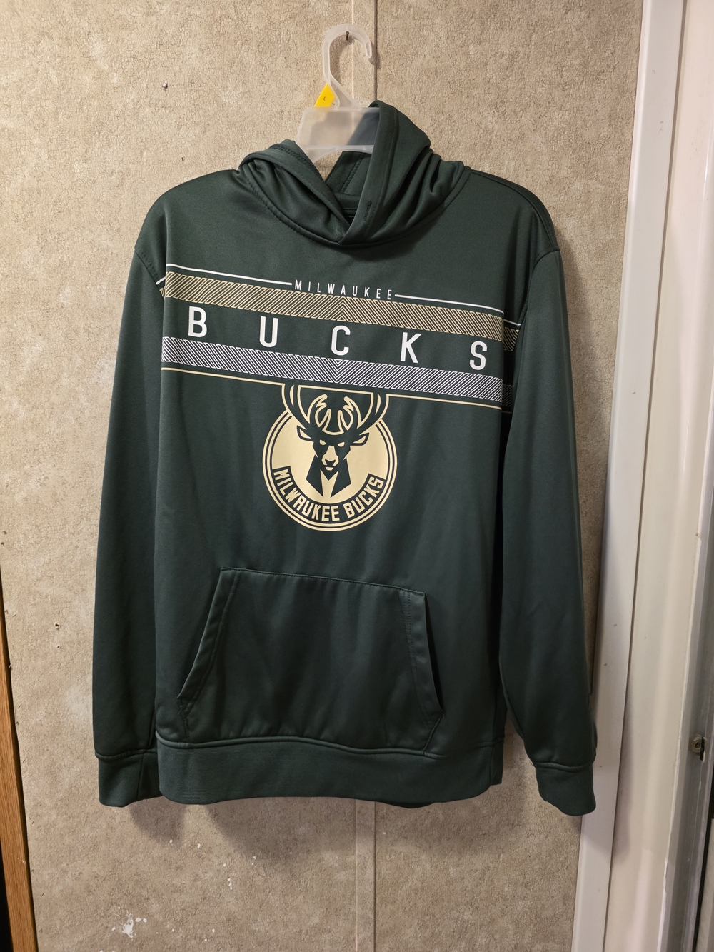 NBA Milwaukee Bucks Dark Green Pullover Hoodie